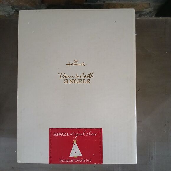 Down to Earth Angel Hallmark Figurine Angel of Good Cheer NEW Open Box Gift Idea - Picture 8 of 12